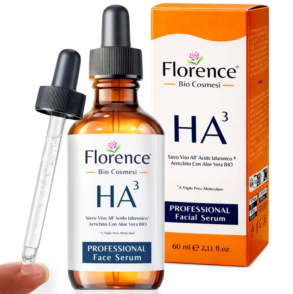 Hyaluronic Acid Serum for Skin – Anti-Aging Moisturizer Face Serum for Brightening, Plumper & Smoother Skin. Non-Greasy, Ultra-Hydrating Niacinamide, B5 & Vitamin C Skin Care Facial Serum, 2 oz - FENGGESTORE20