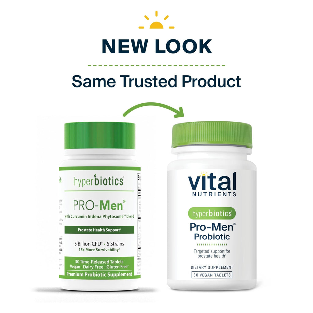 Hyperbiotics Vital Nutrients Pro Men Probiotics | Advanced Probiotics for Men | Clinically Studied for Prostate Health, Digestive Balance and Gut Health* - FENGGESTORE20