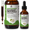 iMATCHME Soursop Graviola Liquid Drop for Cell Support & Regeneration, Immune System and Gut Health Support, Soursop Bitters Liquid - FENGGESTORE20