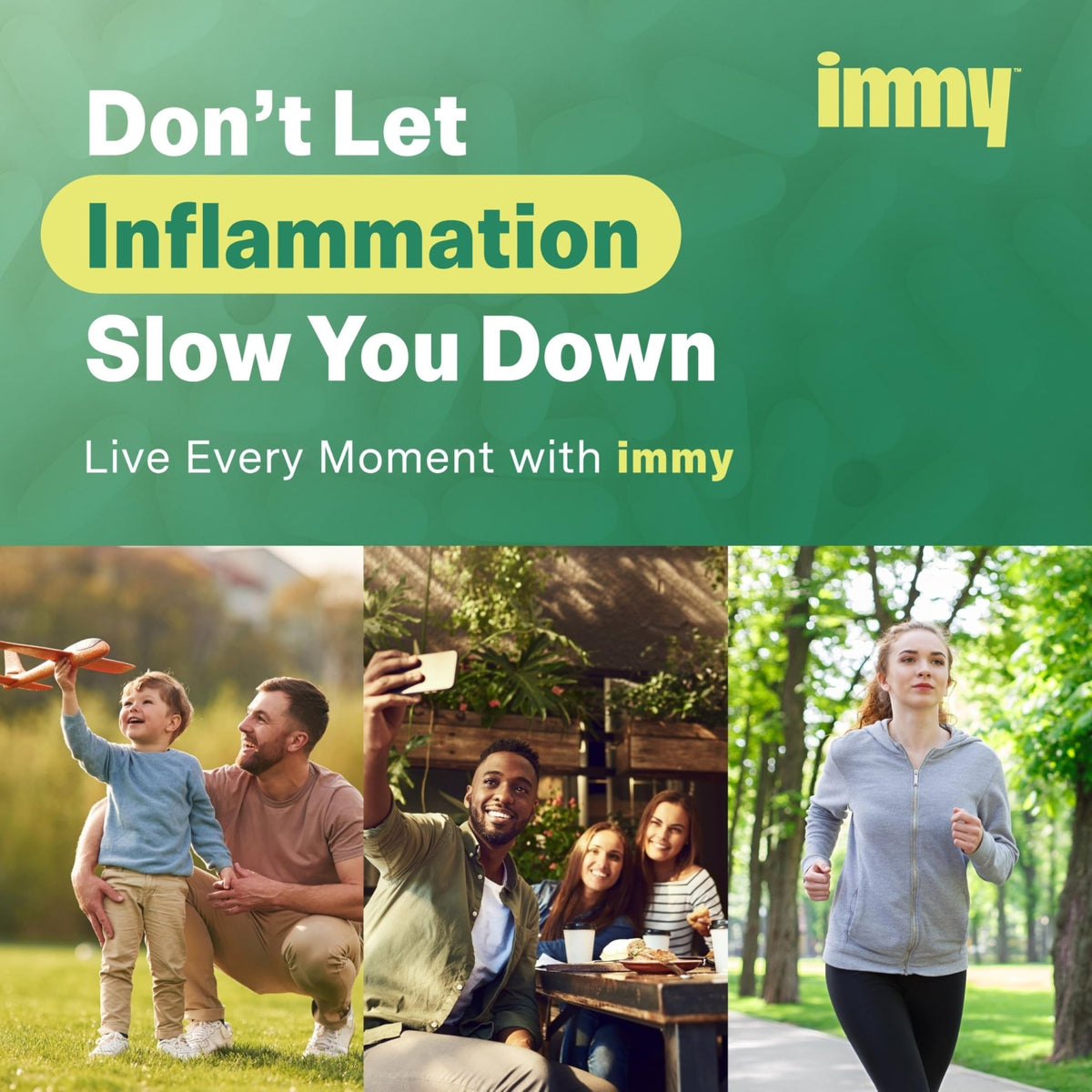 IMMY Doctor-Developed Inflammation Support - 90 Capsules - Supports Healthy Inflammatory Response & Immune Resilience - FENGGESTORE20