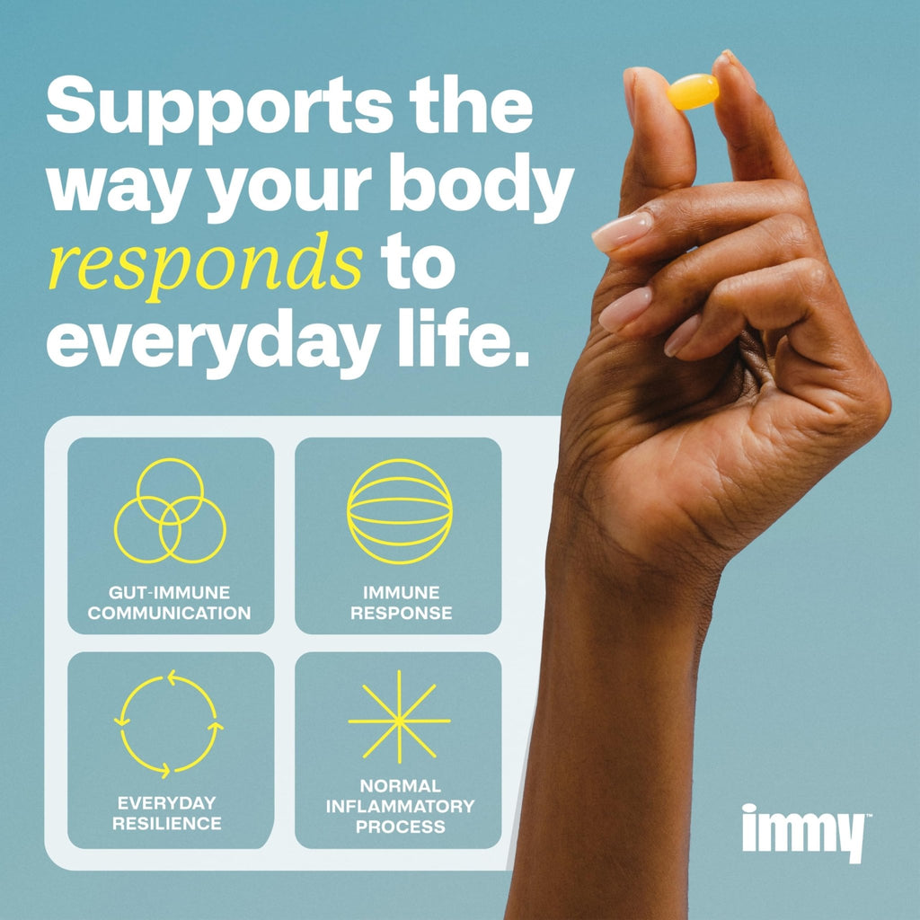 IMMY Doctor-Developed Inflammation Support - 90 Capsules - Supports Healthy Inflammatory Response & Immune Resilience - FENGGESTORE20
