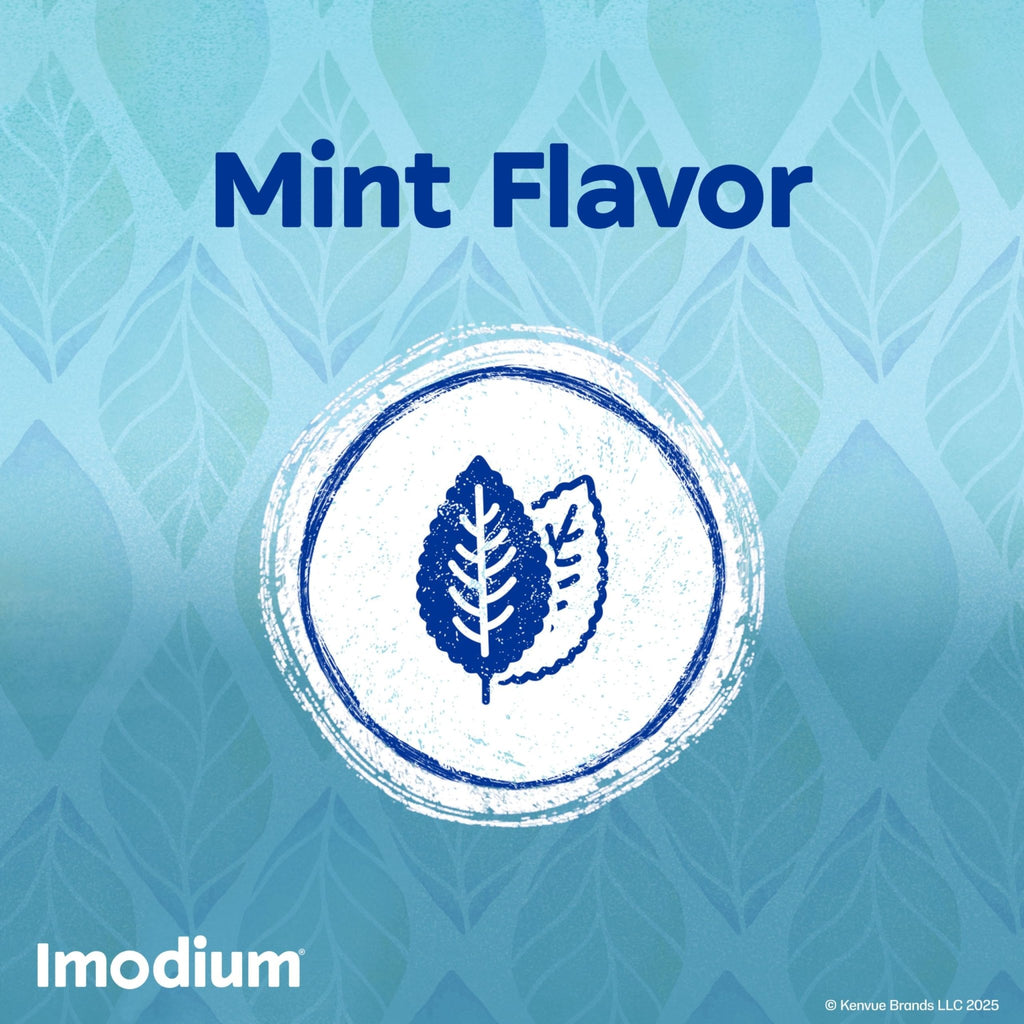 Imodium A-D Liquid Anti-Diarrheal Medicine with Loperamide HCl to Help Control Symptoms of Diarrhea Due to Acute, Traveler's Diarrhea, Mint Flavor, 8 fl. oz - FENGGESTORE20