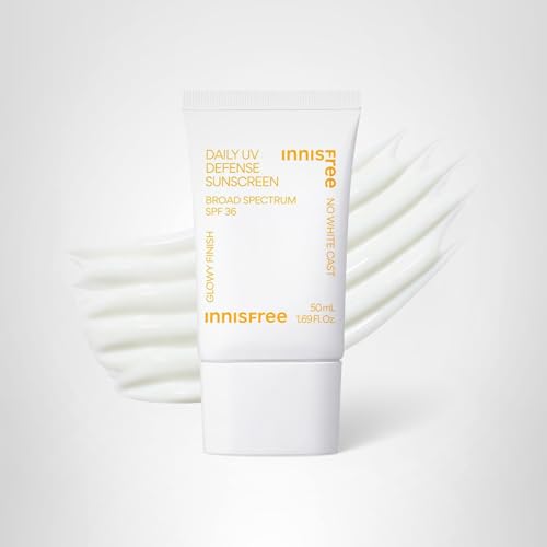 Innisfree Daily UV Defense SPF 36 – Korean Face Sunscreen, Invisible Finish, Broad Spectrum, - FENGGESTORE20