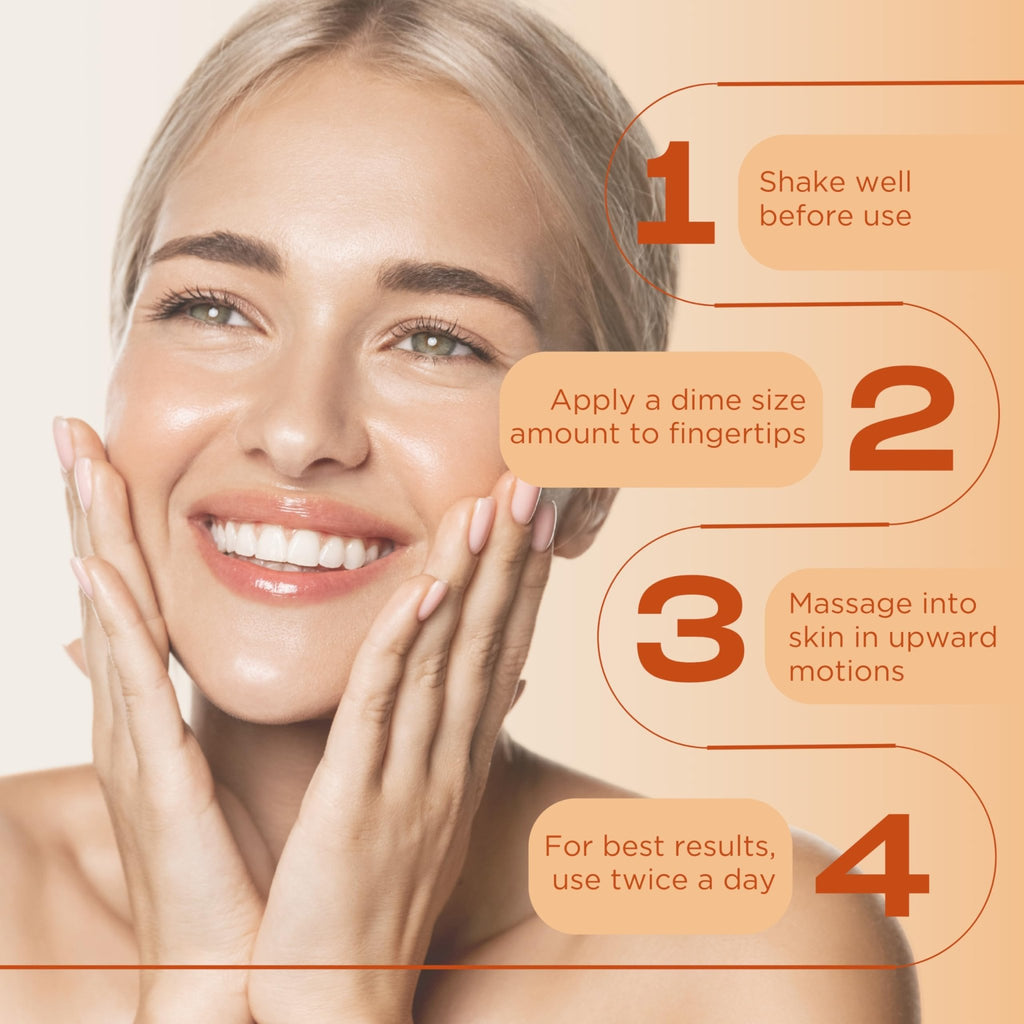 InstaNatural Vitamin C Face Serum, Brightens, Hydrates and Reduces Signs of Aging, with Vitamin C, Hyaluronic and Ferulic Acid, 1 FL Oz - FENGGESTORE20