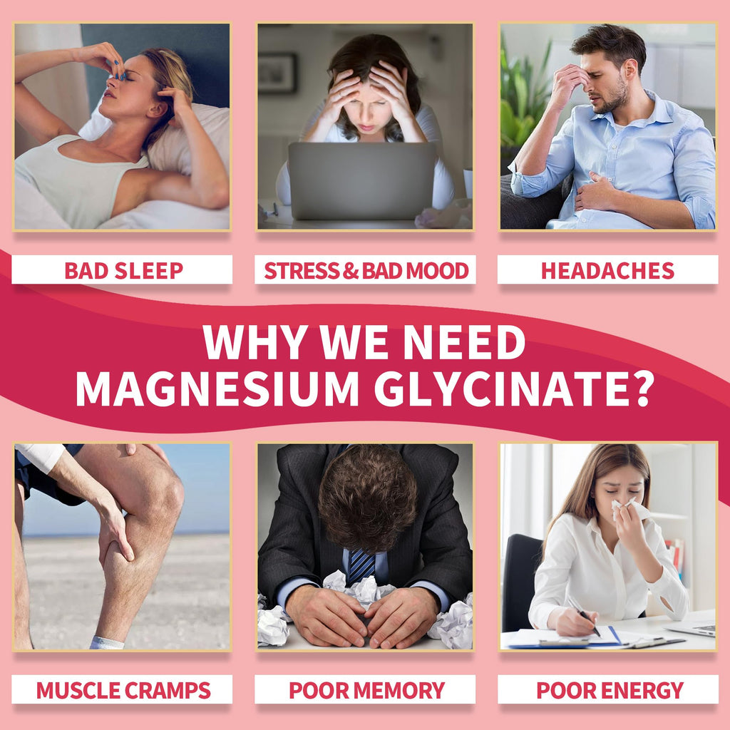 IRIDESICENT Magnesium Glycinate Gummies, Sugar Free Magnesium Supplement w/Ashwagandha, Zinc, Vegan Magnesium Glycinate Supplement for Adults - FENGGESTORE20