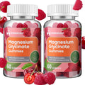 IRIDESICENT Magnesium Glycinate Gummies, Sugar Free Magnesium Supplement w/Ashwagandha, Zinc, Vegan Magnesium Glycinate Supplement for Adults - FENGGESTORE20