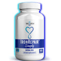 Iron Repair Simply Natural Iron Supplement, Best Absorption & Gentle on Stomach, Monash Low FODMAP, Raise Hemoglobin & Ferritin Iron Pills for Women, Men, Teens - FENGGESTORE20