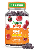 Iron Supplements for Kids | 10mg | with Vitamin C | Great Tasting Iron Gummies for Kids | Vegan Non GMO Kids Iron | for Immune Health - FENGGESTORE20