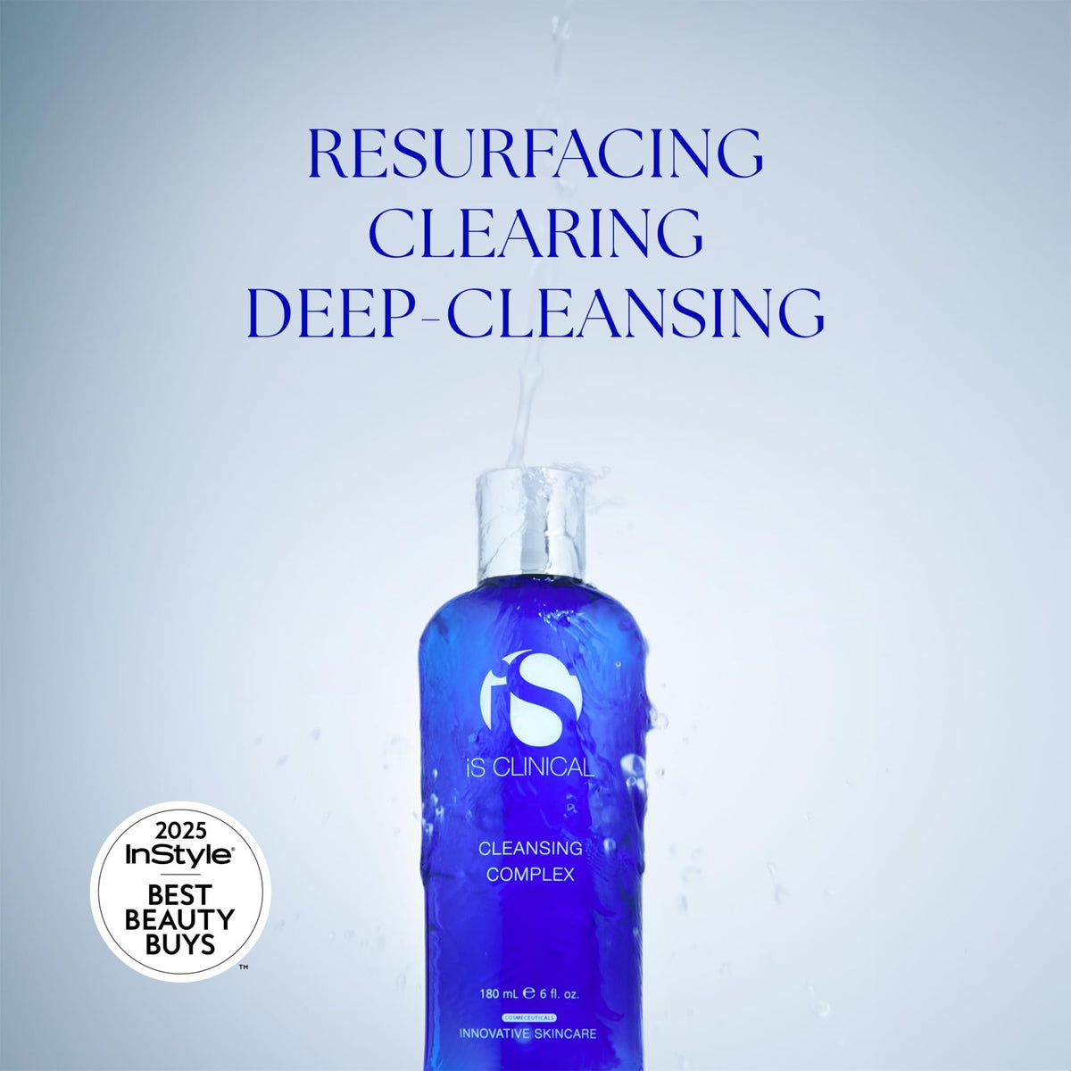 iS CLINICAL Cleansing Complex, 3in1 Gentle deep pore cleanser Face Wash and Makeup remover, Helps blemish-prone skin - FENGGESTORE20