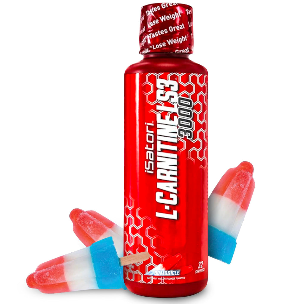 iSatori L-Carnitine LS3 3000, Liquid L-Carnitine with Acetyl L-Carnitine, L-Carnitine L-Tartrate, Stimulant Free Pre Workout, Low Calories, Sugar, Gluten, - FENGGESTORE20