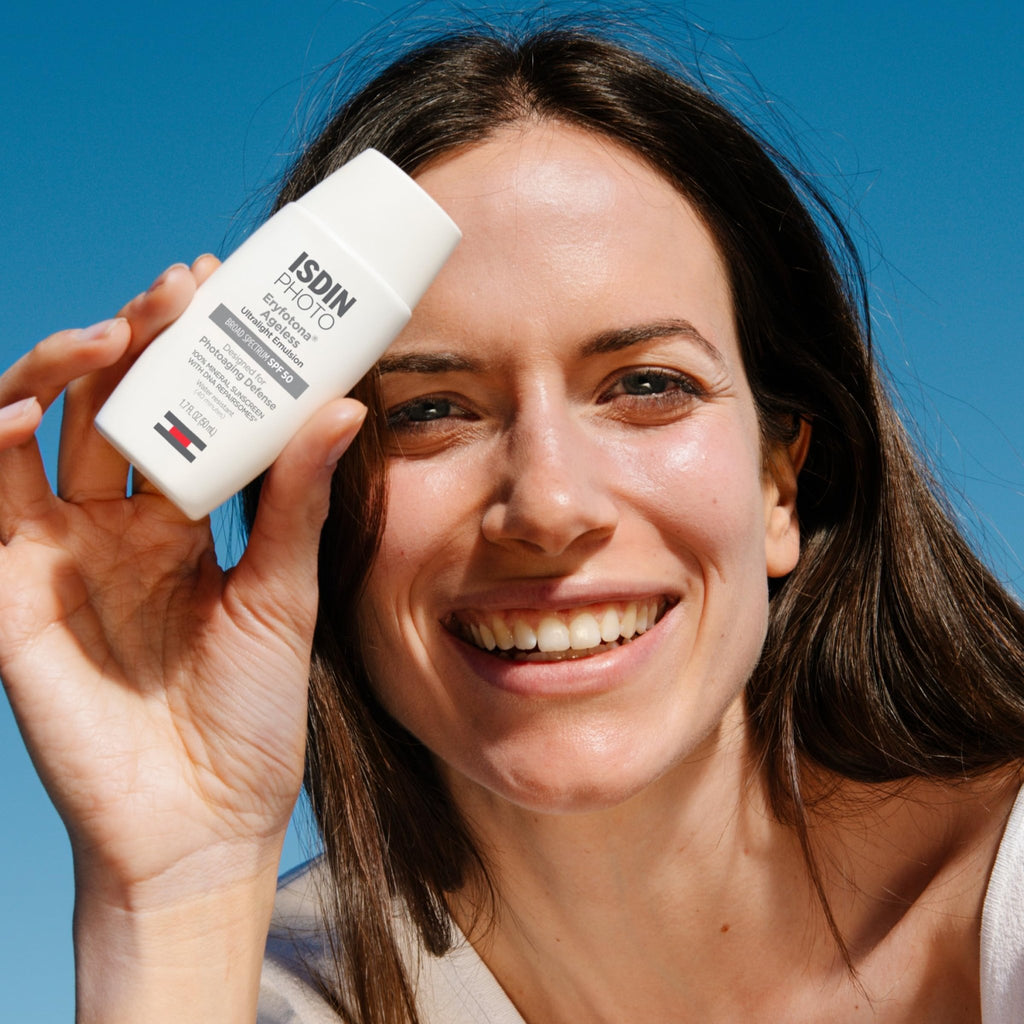ISDIN Eryfotona Ageless SPF 50 (1.7 Fl Oz) | Tinted Mineral Sunscreen for Face with Zinc Oxide | Anti-Aging Sunscreen with DNA Repairsomes & Vitamin E - FENGGESTORE20