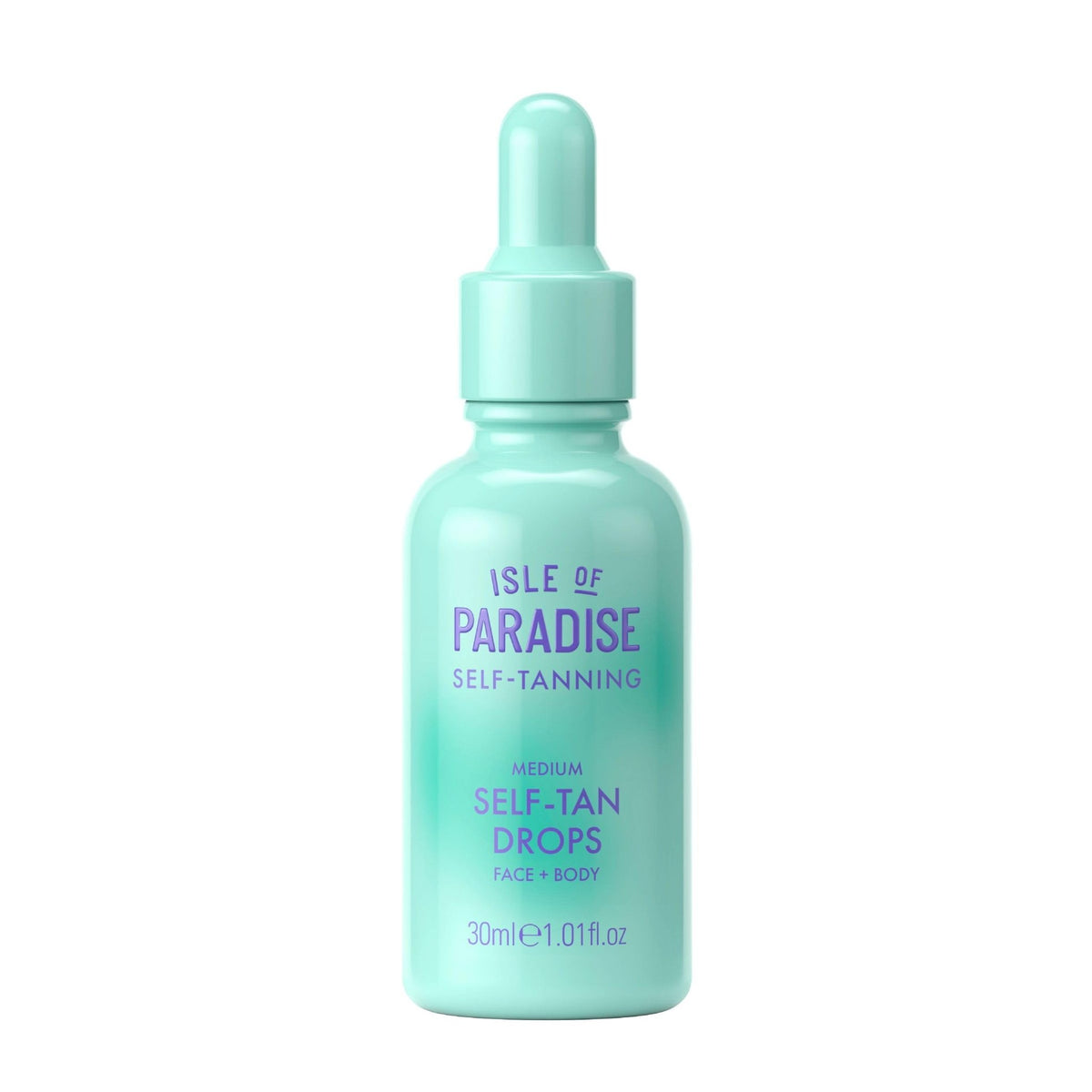 Isle of Paradise Self Tanning Face & Body Drops- Medium, Self Tanner Drops for a Natural Bronze, Long-lasting Tan - FENGGESTORE20