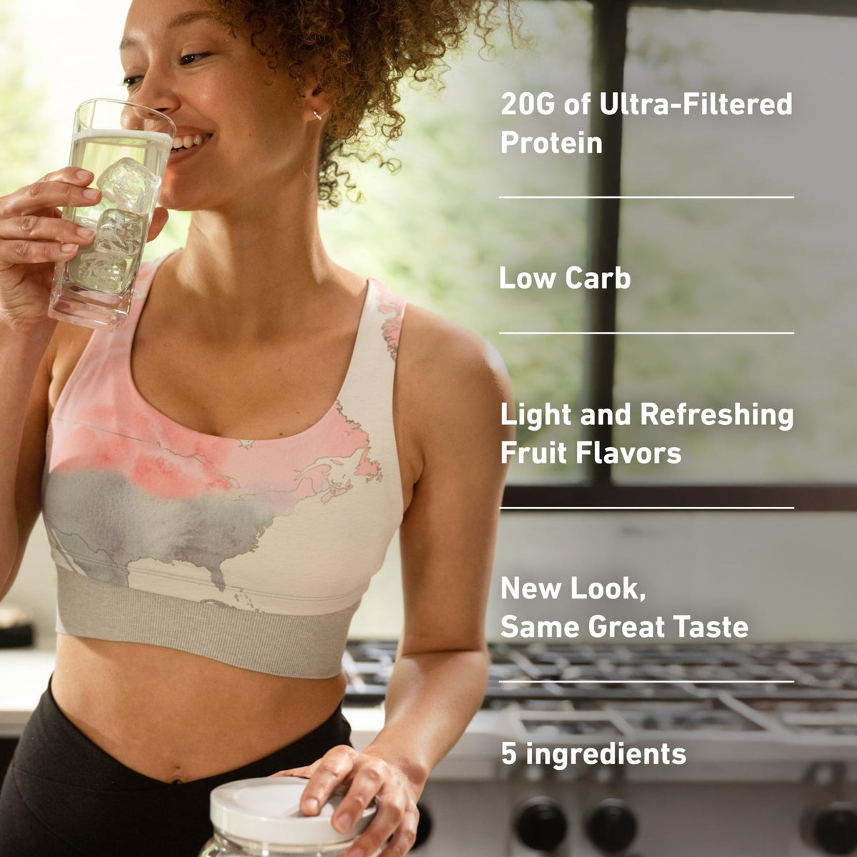 Isopure Clear Whey Isolate Protein Powder, Lactose Free, Gluten Free, Naturally Flavored, Mango Lime, 20g Protein Per Serving, 14.1 Oz, 16 Servings (Packaging May Vary) - FENGGESTORE20