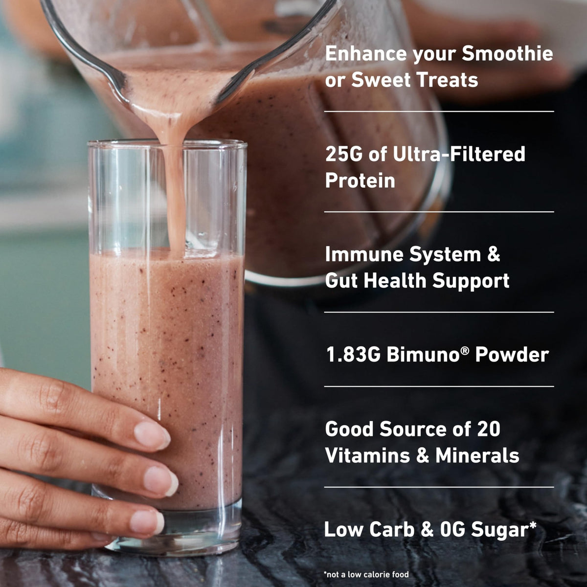 Isopure Protein + Gut Health & Immune Support Powder, Chocolate Mousse, 25g Whey Protein with Prebiotics & Vitamins, 12 Servings (Pack of 1) - FENGGESTORE20