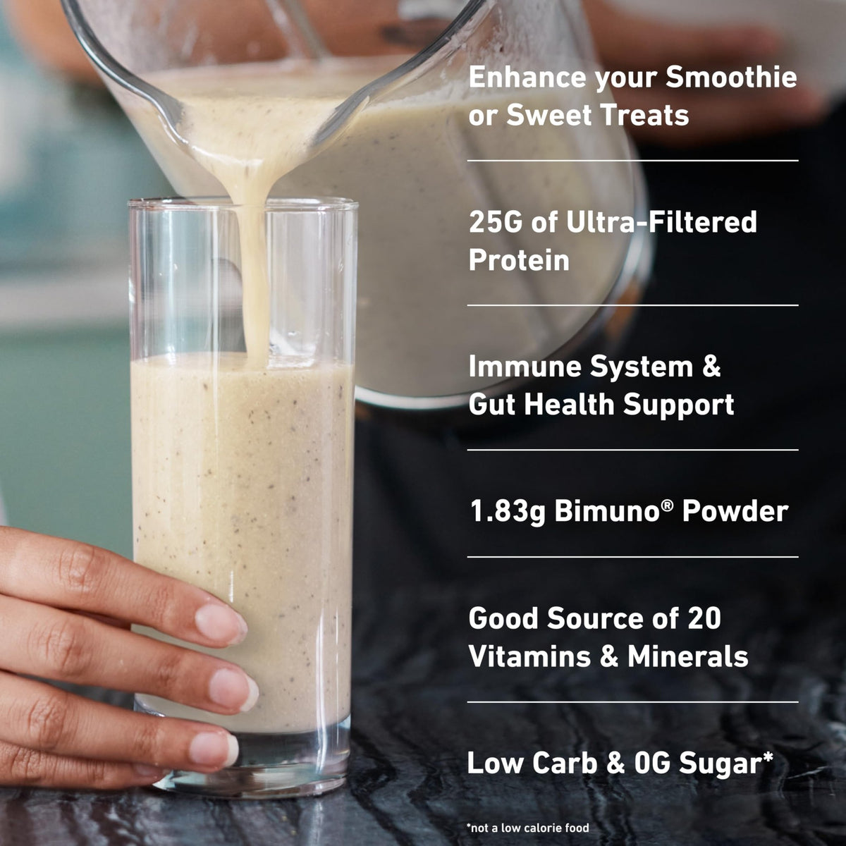 Isopure Protein + Gut Health & Immune Support Powder, Vanilla Crème, 25g Whey Protein with Prebiotics & Vitamins, 12 Servings (Pack of 1) - FENGGESTORE20