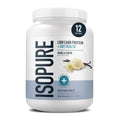 Isopure Protein + Gut Health & Immune Support Powder, Vanilla Crème, 25g Whey Protein with Prebiotics & Vitamins, 12 Servings (Pack of 1) - FENGGESTORE20