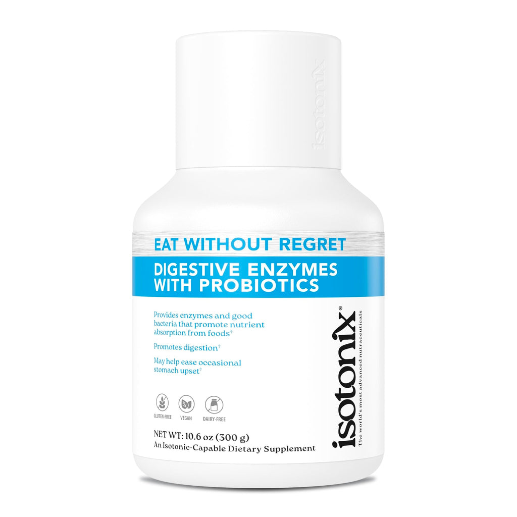 Isotonix® Digestive Enzymes with Probiotics | DigeZyme® Multi-Enzyme Complex & Lactospore® Bacillus Coagulans | Nutrient Absorption, Gut Balance & Digestive Health - FENGGESTORE20