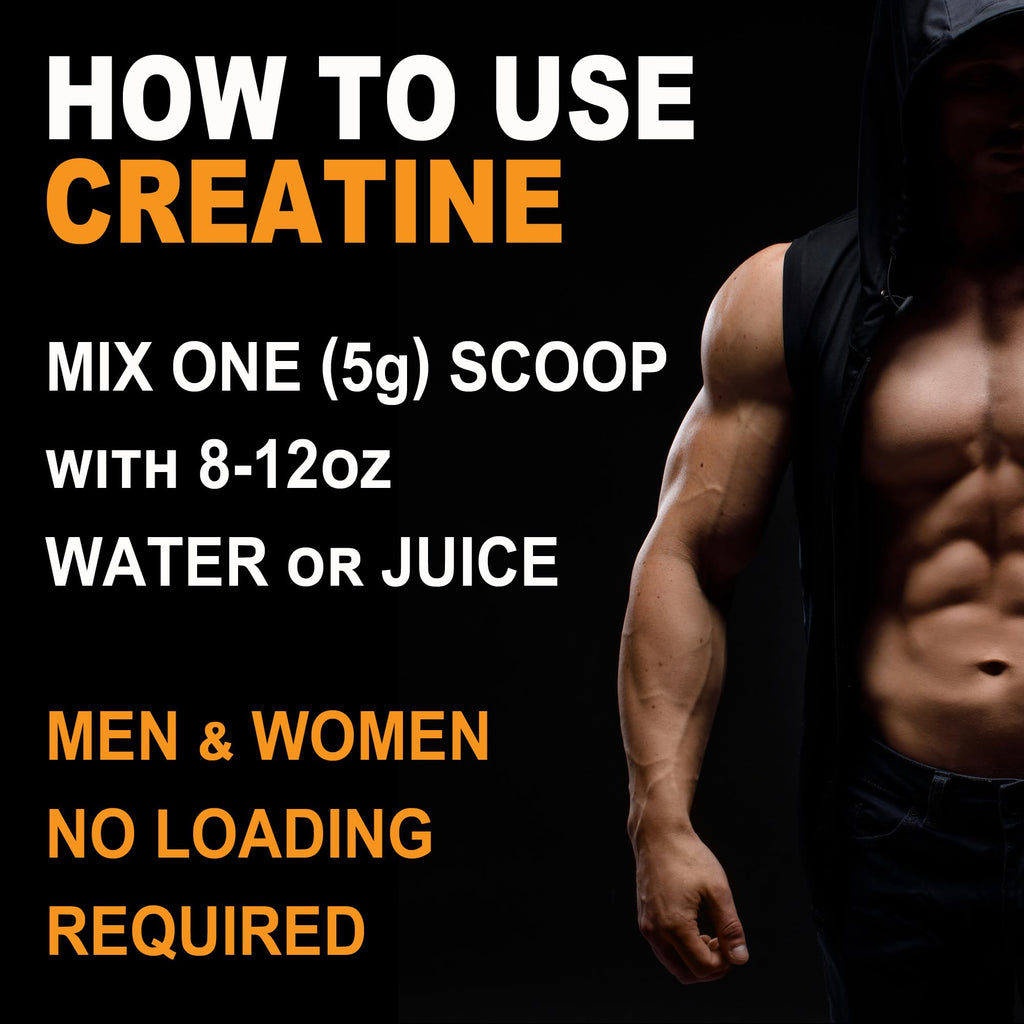 It's Just! - Creatine Monohydrate Powder, Pure Creatine Powder, Made in USA, 3rd Party Lab Tested, 5g Per Serving, Scoop Included, No Fillers, No Added Flavor (Unflavored, 500g / 100 Servings) - FENGGESTORE20