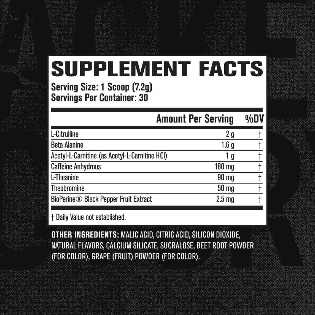Jacked Factory NITROSURGE Shred Pre Workout Supplement - Energy Booster, Instant Strength Gains, Sharp Focus, Powerful Pumps - Nitric Oxide Booster & PreWorkout Powder - FENGGESTORE20