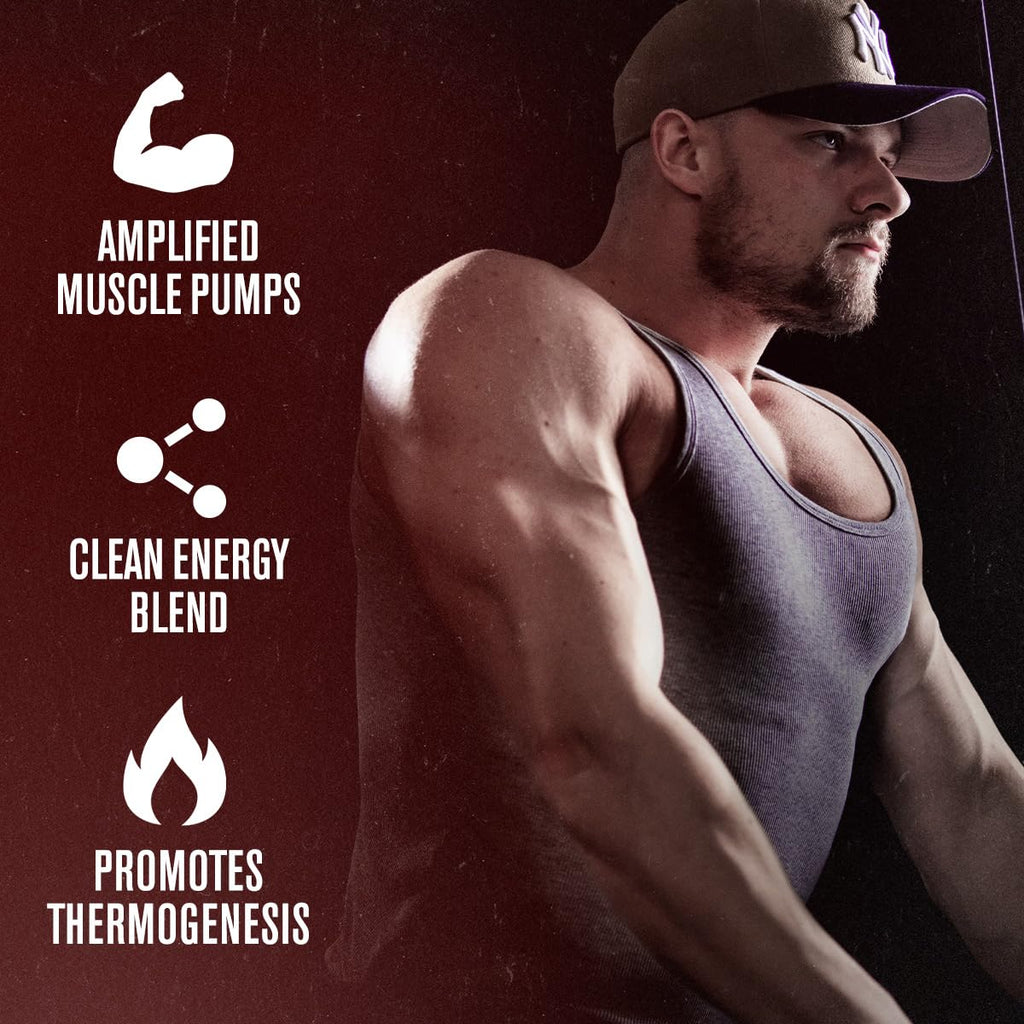 Jacked Factory NITROSURGE Shred Pre Workout Supplement - Energy Booster, Instant Strength Gains, Sharp Focus, Powerful Pumps - Nitric Oxide Booster & PreWorkout Powder - FENGGESTORE20