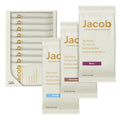 Jacob Bar, Protein Bars, Variety Pack (9 Bars Total) Contains 3 of Each; Chocolate, Vanilla, Berry - 20g Grass-Fed Protein, No Seed Oils, Nothing Artificial - FENGGESTORE20