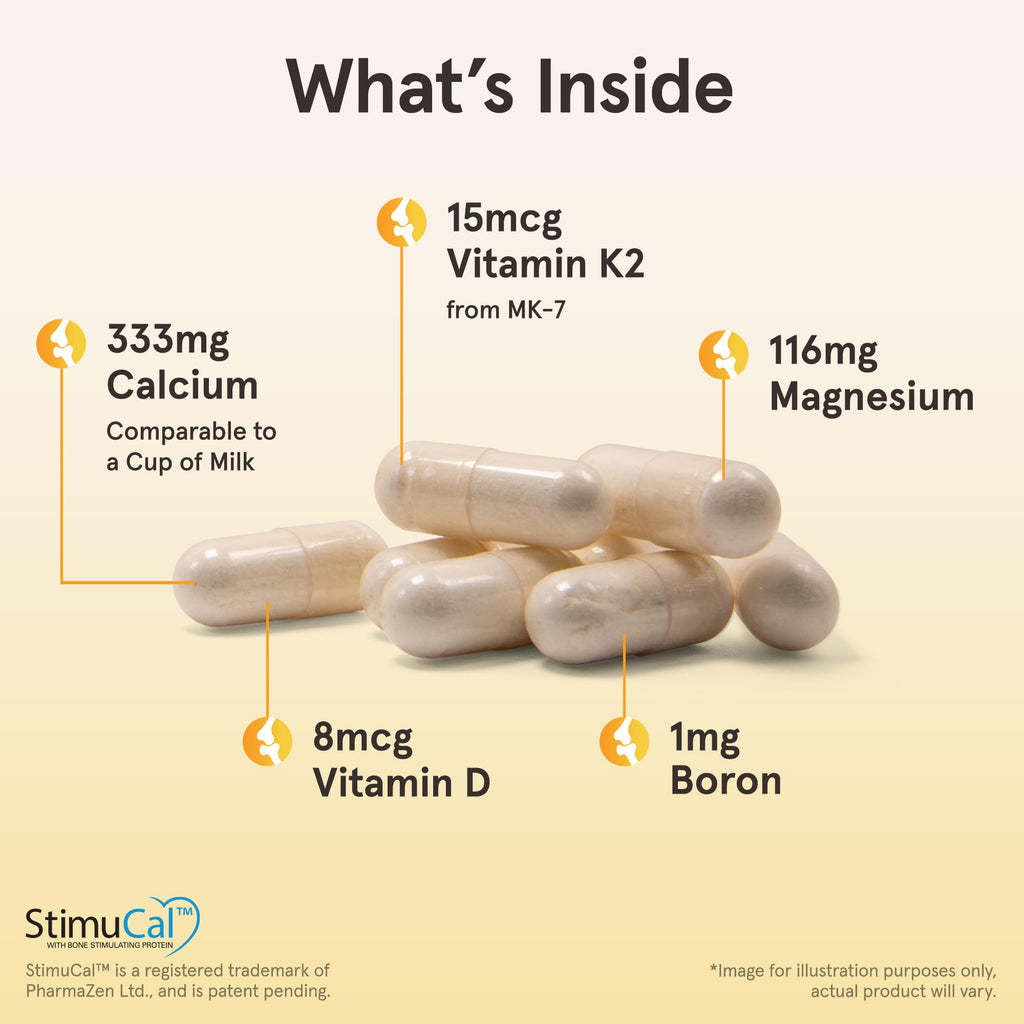Jarrow Formulas BoneUp Three Per Day for Bone Density and Skeletal Nutrition, Includes Vitamin D3, K2 (as MK-7) and Calcium - FENGGESTORE20