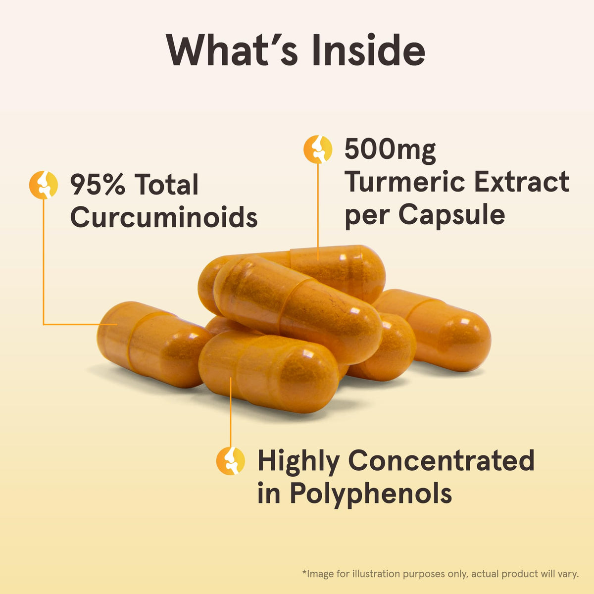 Jarrow Formulas Curcumin 95 Supplement - Turmeric Extract Supplement, 500 mg for Antioxidant & Joint Support, 120 Capsules - FENGGESTORE20
