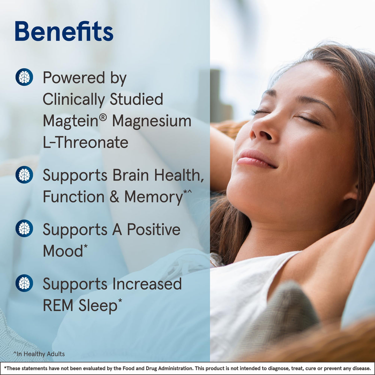 Jarrow Formulas Magnesium L-Threonate, MagMind Magtein Magnesium Supplement, Brain Supplements for Memory Support, 90 Veggie Capsules, Up to a 30 Day Supply - FENGGESTORE20