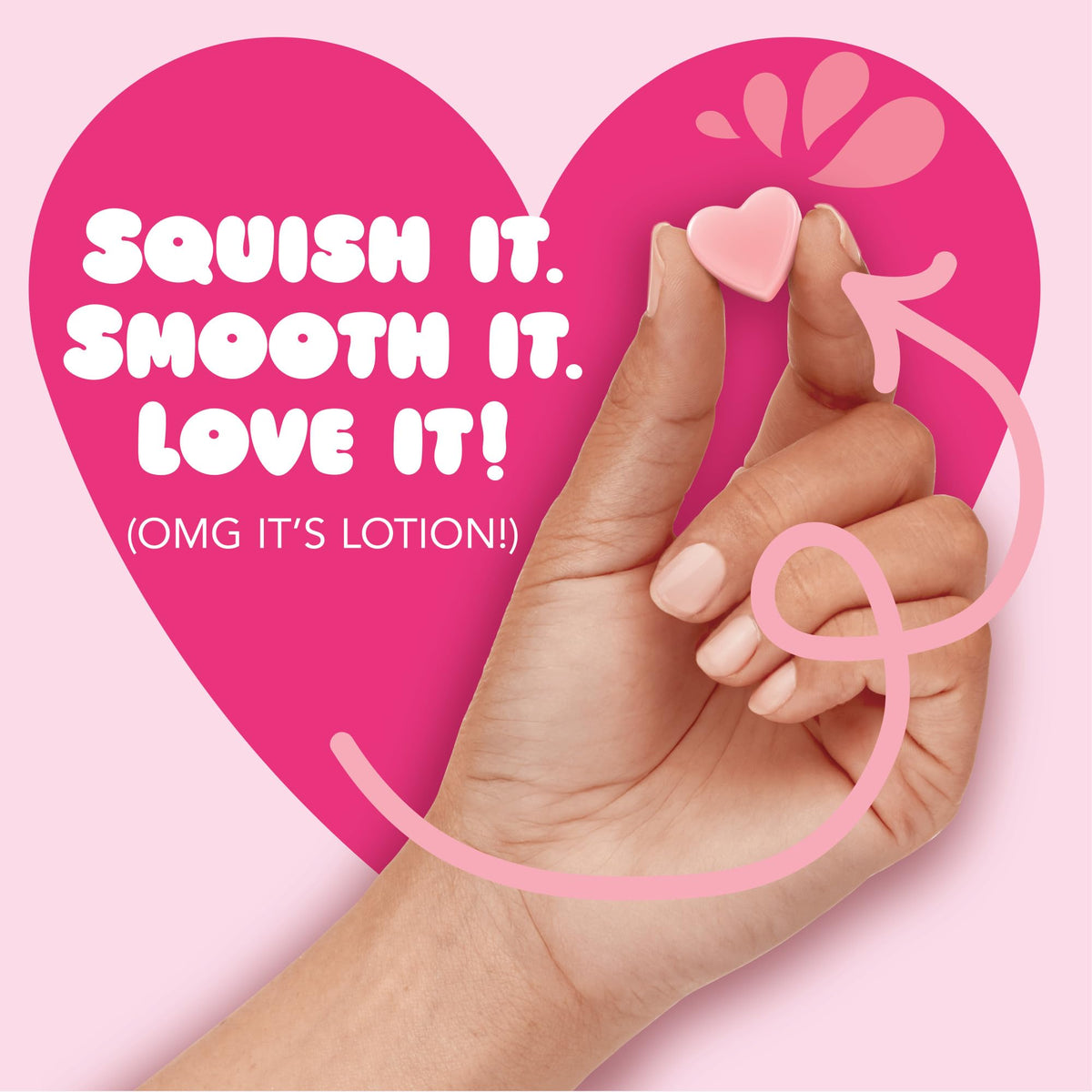 Jergens Cherry Almond Lotion Bursts, Squishy Heart-Shaped Moisturizer Bursts, Lotion Gifts for Teens, 38 Ct - FENGGESTORE20