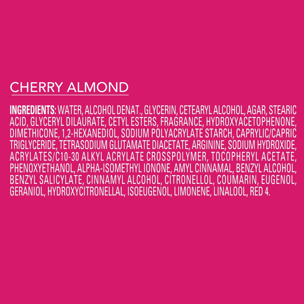 Jergens Cherry Almond Lotion Bursts, Squishy Heart-Shaped Moisturizer Bursts, Lotion Gifts for Teens, 38 Ct - FENGGESTORE20
