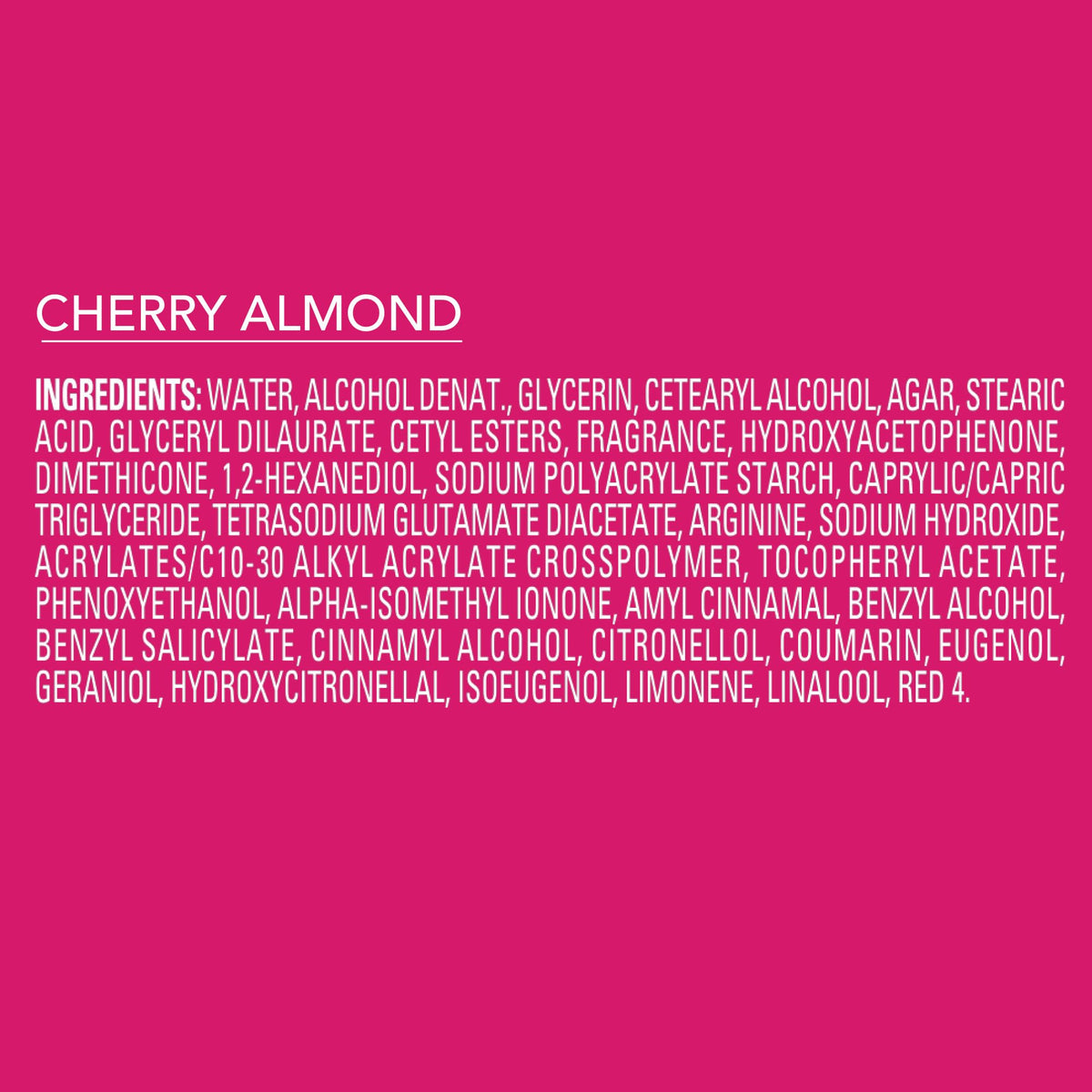 Jergens Cherry Almond Lotion Bursts, Squishy Heart-Shaped Moisturizer Bursts, Lotion Gifts for Teens, 38 Ct - FENGGESTORE20