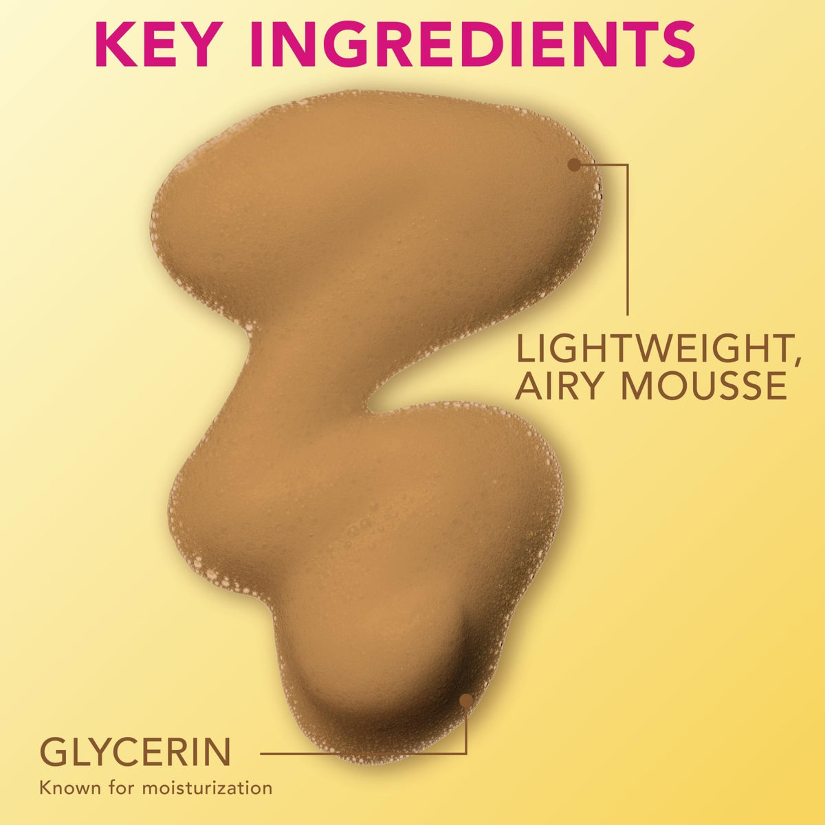 Jergens Natural Glow Instant Sun Body Mousse, Self Tanner for Light Bronze Tan, Sunless Tanning Body Bronzer - FENGGESTORE20
