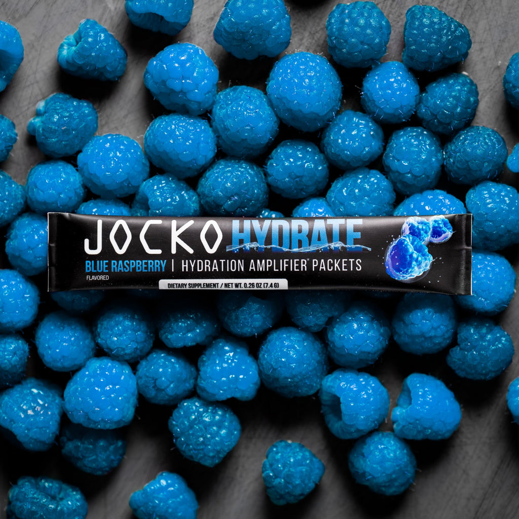 Jocko Fuel Hydrate Electrolytes Powder Packets Low Sugar - Hydration Amplifier Packets for Recovery, Dehydration, & Exercise - with Vitamins B6, B12 & C - FENGGESTORE20