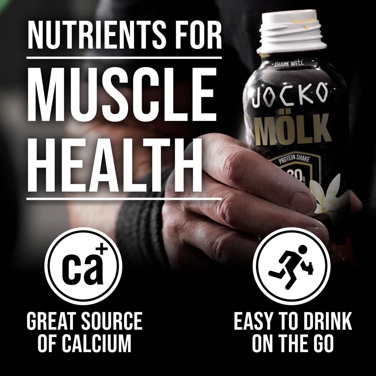 Jocko Fuel Protein Shake Bundle - Vanilla and Chocolate (24 Count) - FENGGESTORE20