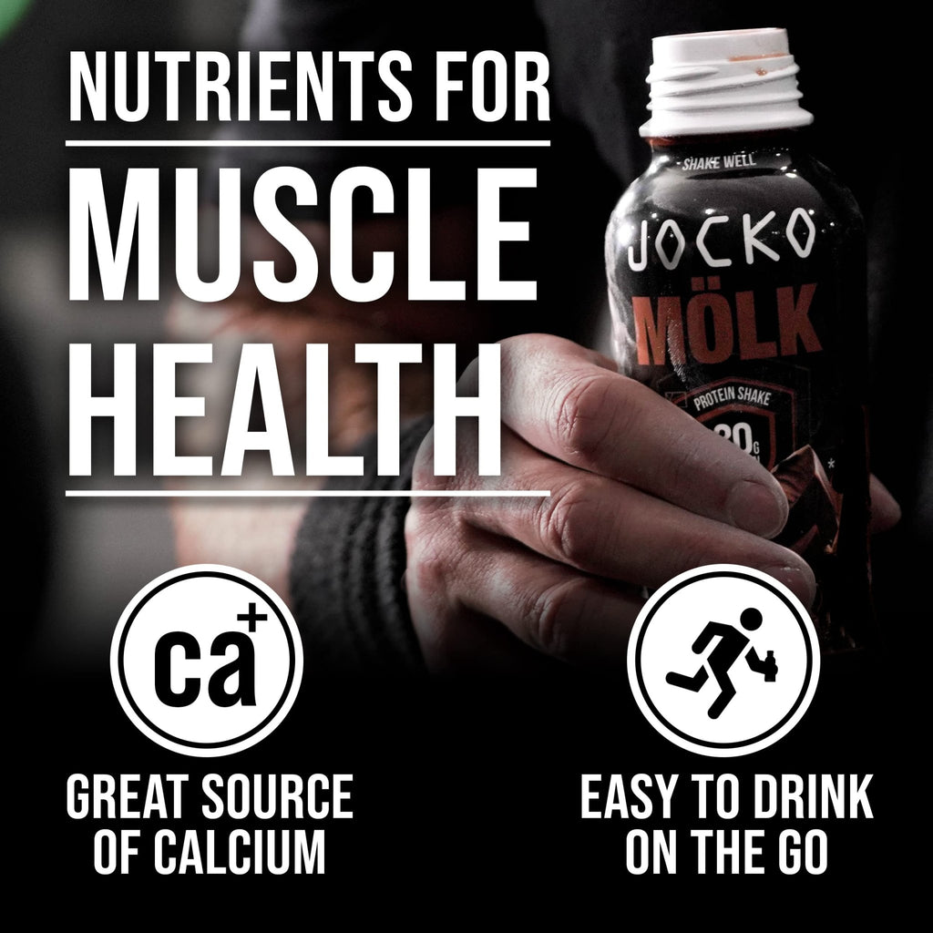 Jocko Fuel Protein Shake Bundle - Vanilla and Chocolate (24 Count) - FENGGESTORE20