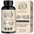 Joy-Filled Mood Support Supplement - 7 Herb Complex + St. Johns Wort | Stress Relief – Helps Calm The Mind & Body | 100% Plant-Based Happy Pills - FENGGESTORE20