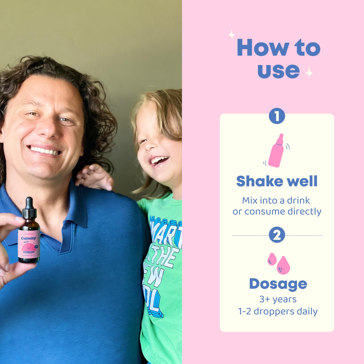 JoySpring Calmify Magnesium Citrate Liquid for Kids - Sugar-Free, Gluten-Free Calming Supplement with Chamomile - FENGGESTORE20