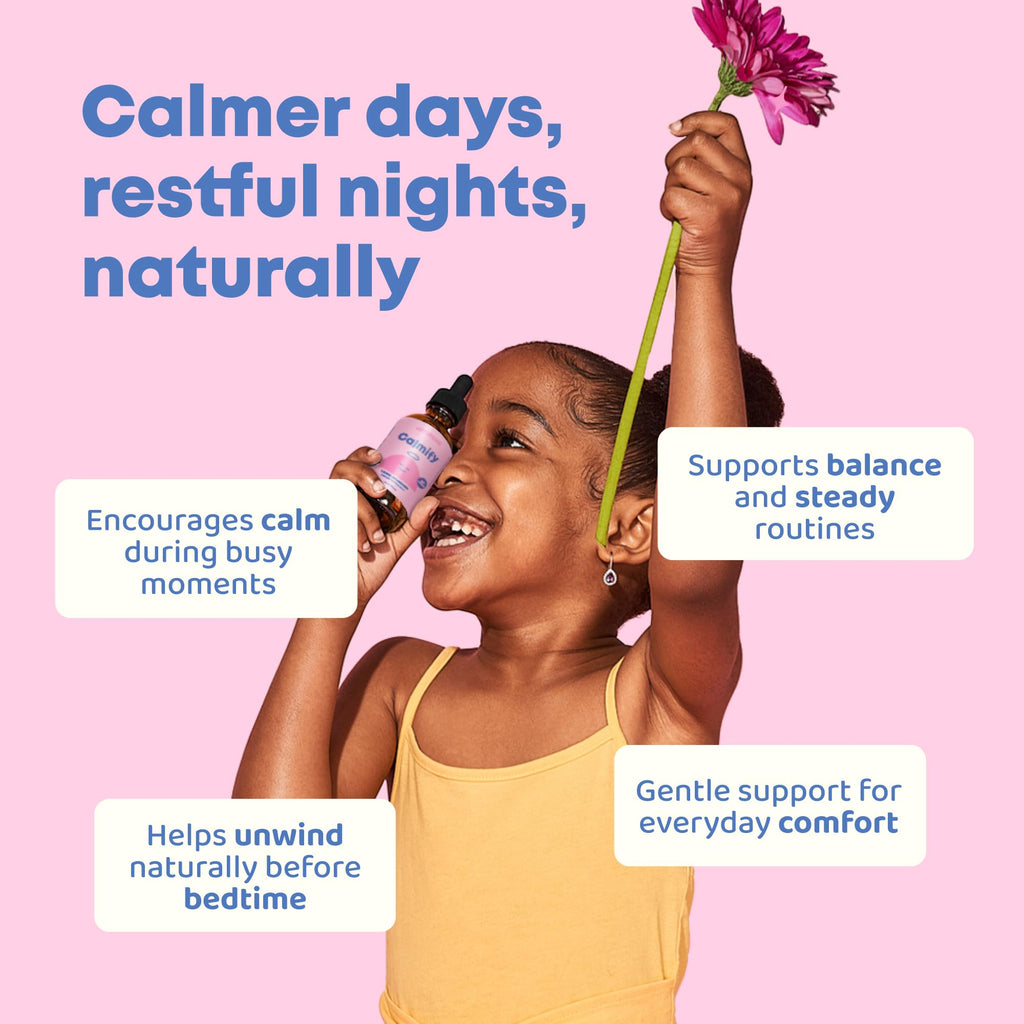 JoySpring Calmify Magnesium Citrate Liquid for Kids - Sugar-Free, Gluten-Free Calming Supplement with Chamomile - FENGGESTORE20