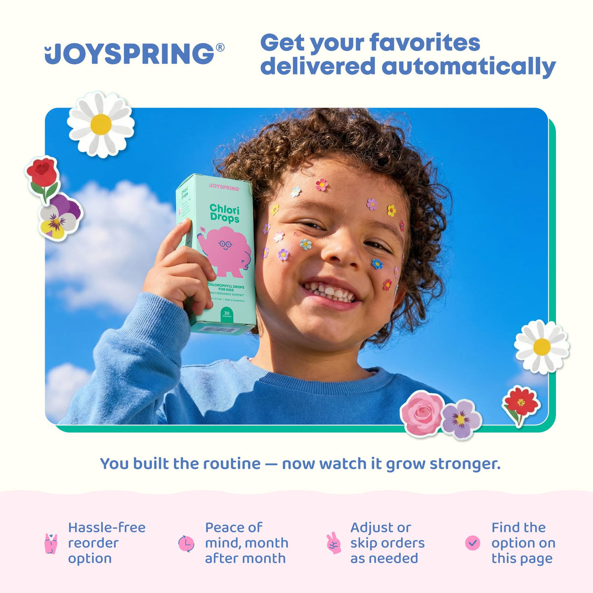 JoySpring DetoxZee Cilantro & Zeolite Drops for Kids | Liquid Zeolite Clinoptilolite with Cilantro Extract | Gentle Daily Wellness Support - FENGGESTORE20