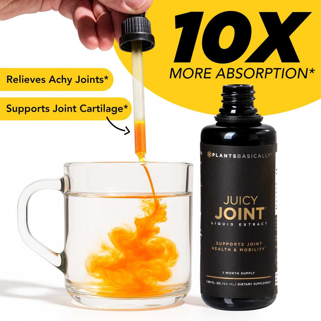Juicy Joint by Plants Basically – Joint Support Supplement for Mobility, Relief & Recovery | - FENGGESTORE20