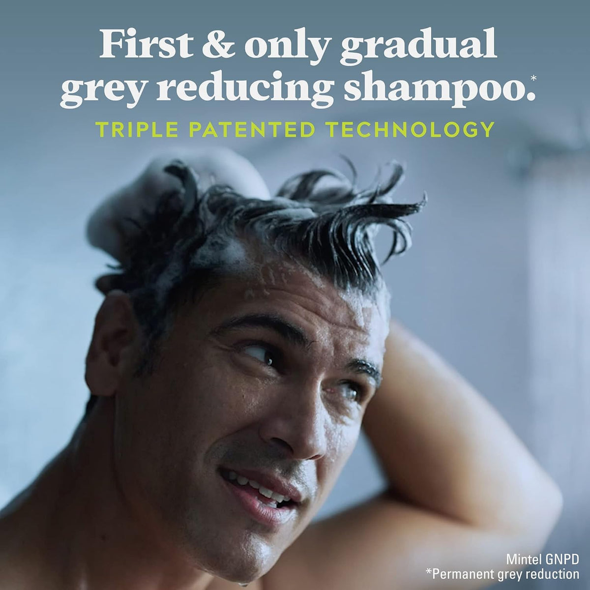 Just for Men Control GX Grey Reducing Shampoo, Gradual Hair Color with Keratin for Stronger Thicker and Healthier Looking Hair, 4 Fl Oz - Pack of 1 - FENGGESTORE20