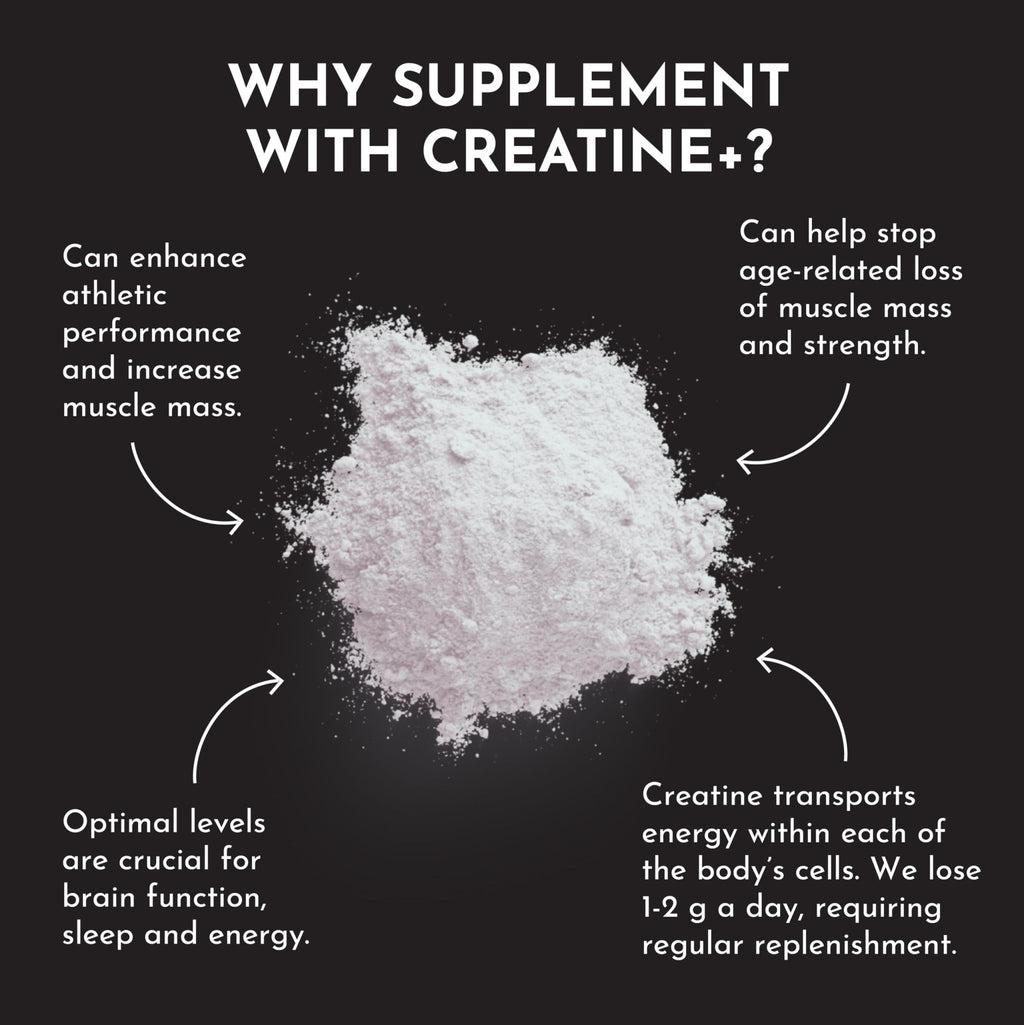 JUST INGREDIENTS Creatine Monohydrate Powder with Rejen Fulvic Mineral Complex - Supports Muscle Recovery, Energy, Strength, Cognitive Function - 30 Servings - FENGGESTORE20