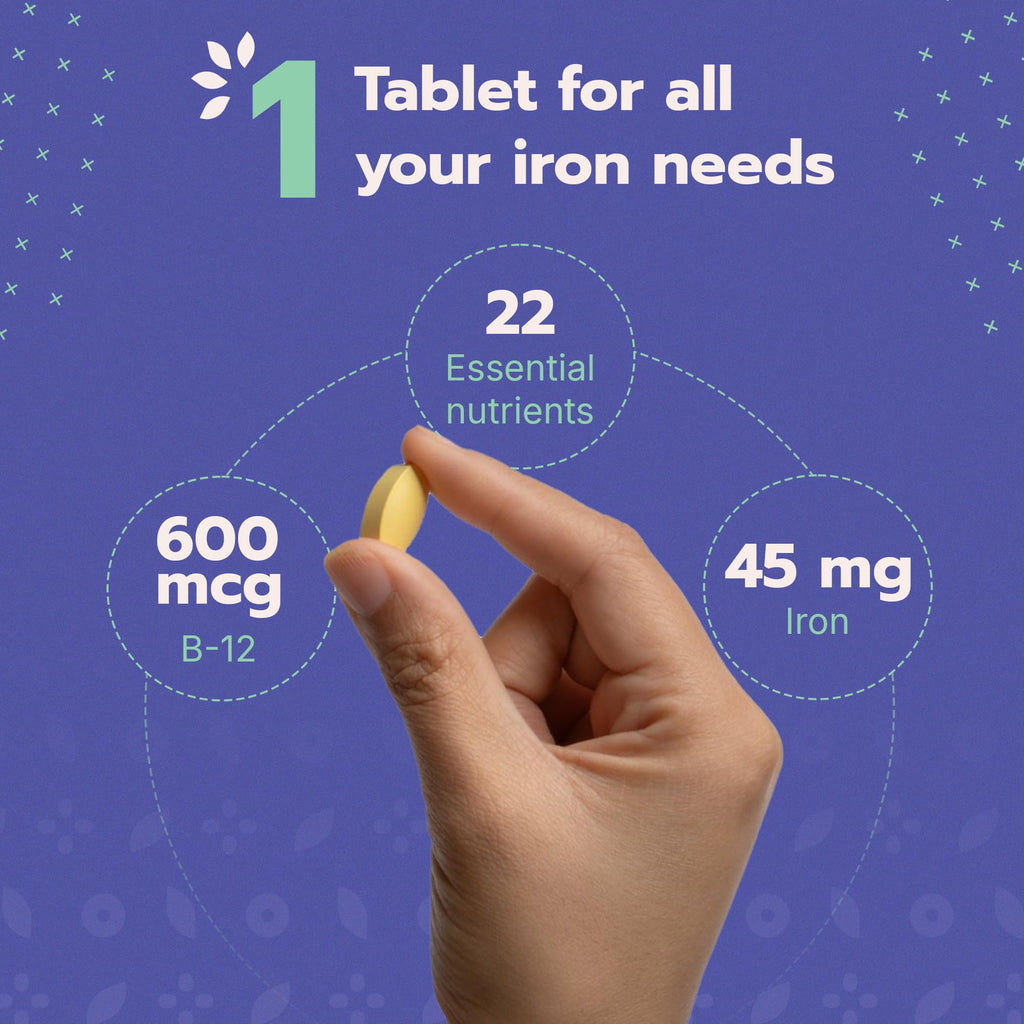 Just One - Once Daily Bariatric Multivitamin with Iron (30) - FENGGESTORE20