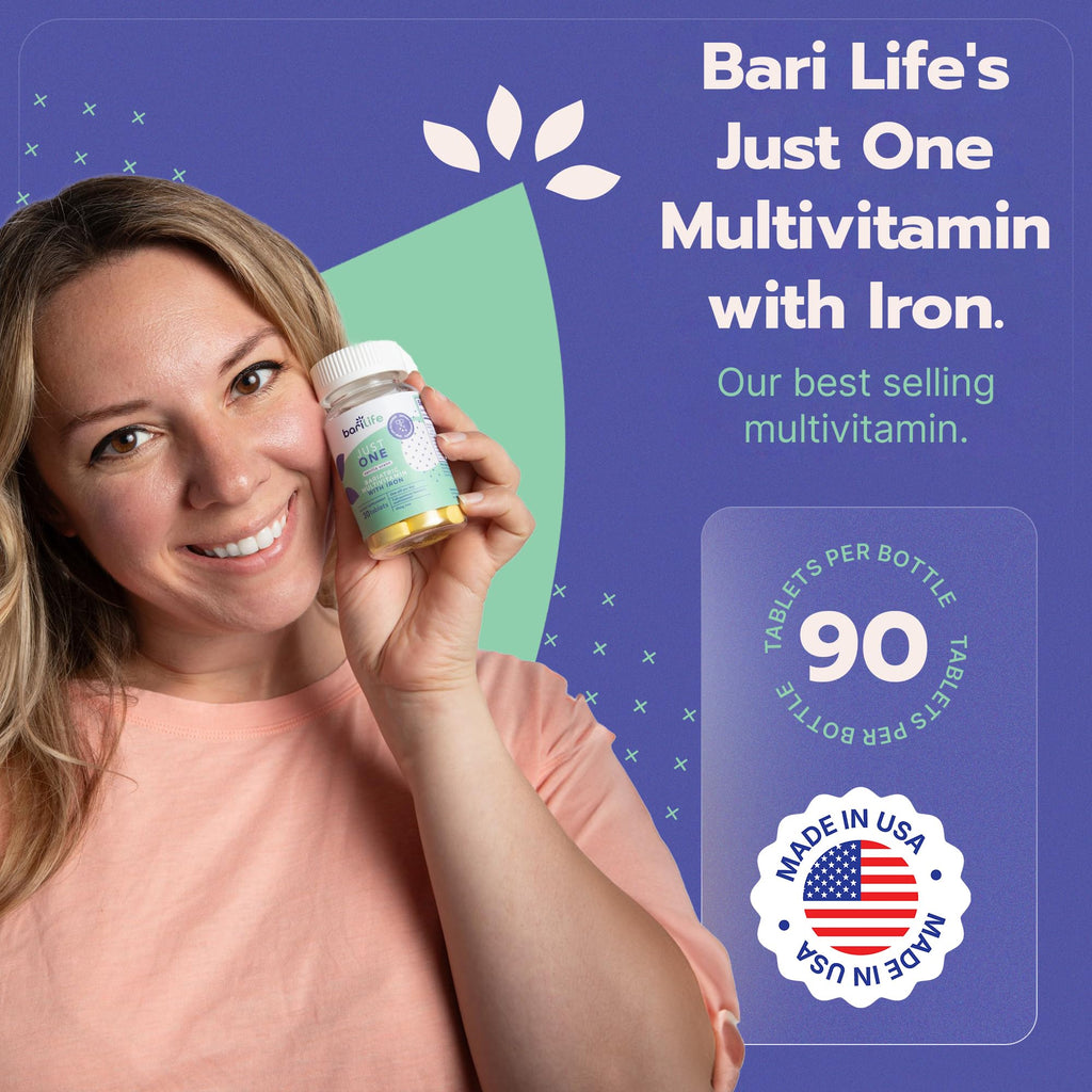 Just One - Once Daily Bariatric Multivitamin with Iron (30) - FENGGESTORE20