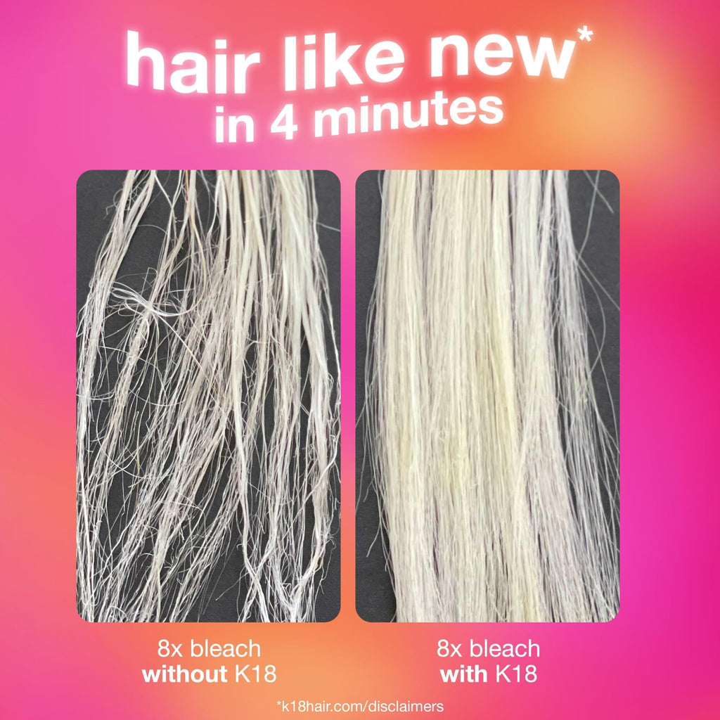 K18 Leave-In Molecular Repair Hair Mask - Peptide Hair Treatment Mask for Bleach, Color, Chemical + Heat Damaged Strands - Immediate - FENGGESTORE20