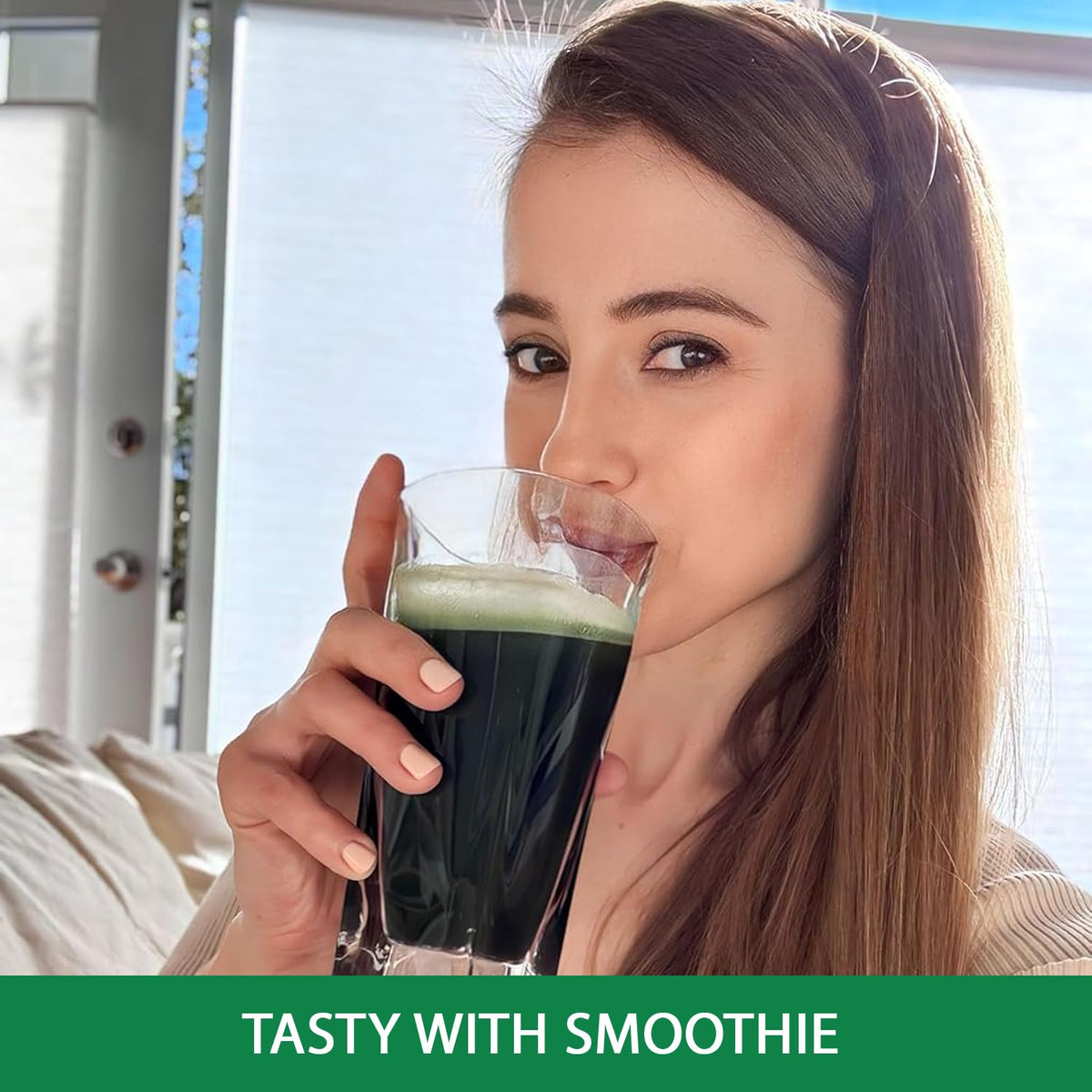 Kate Naturals Organic Spirulina Powder for Immune Support and Antioxidants. Nutrient Dense Superfood Supplement - FENGGESTORE20