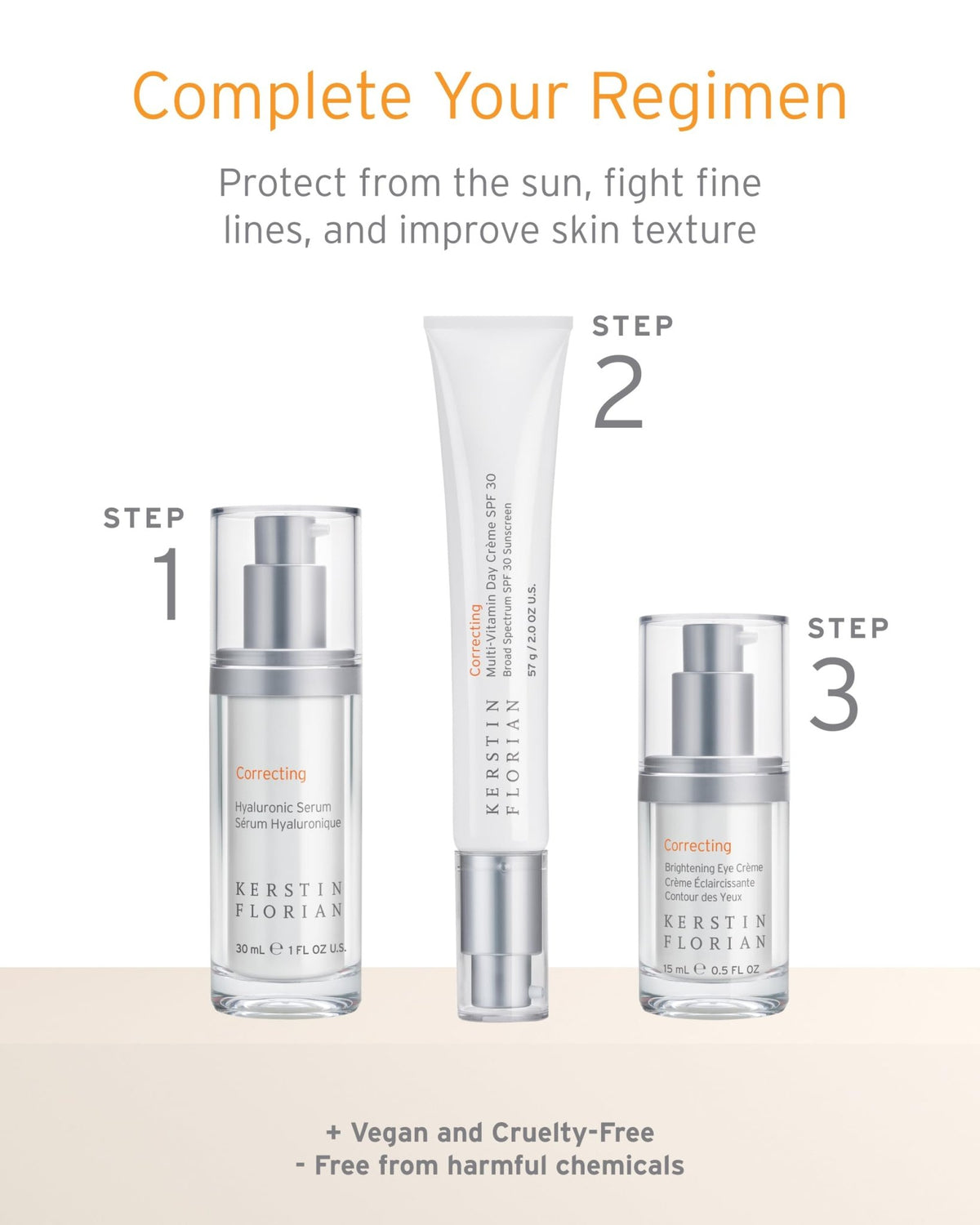 Kerstin Florian Hyaluronic Acid Serum | Moisturizing Anti-Aging Serum for Hydration & Plumpness | Paraben-Free | 1 fl oz - FENGGESTORE20