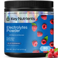 KEY NUTRIENTS Multivitamin Electrolytes Powder No Sugar - Sweet Blue Raspberry Electrolyte Powder - Endurance & Energy Supplement - Hydration Powder - FENGGESTORE20