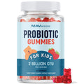 Kids Probiotic Gummies | 2 Billion Probiotics + 100mg Prebiotic Fiber for Immune & Digestion Support | Low Sugar Per Serving | For Children Ages 2+ | Gluten-Free, - FENGGESTORE20
