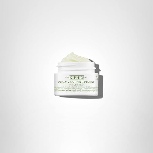 Kiehl's Avocado Eye Treatment, Nourishing and Hydrating Eye Cream, Avocado Oil and Caffeine to Energize and Invigorate Skin, Tired Eyes - FENGGESTORE20